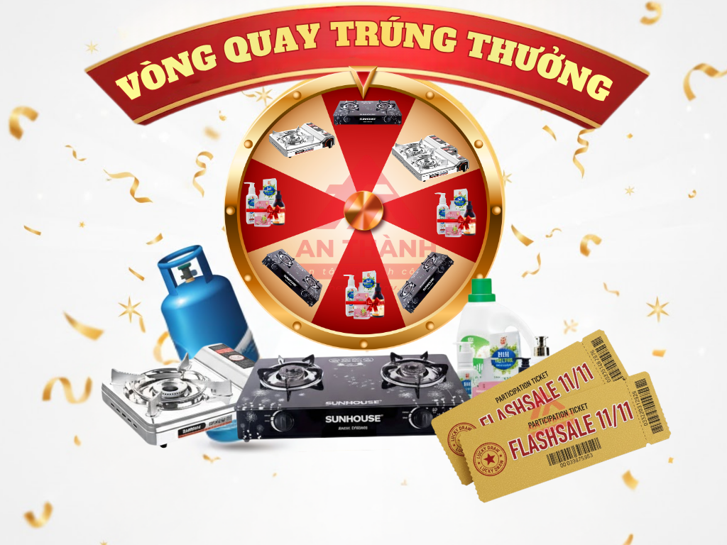 Flash Sale 11/11 Mua gas chính hãng, cơ hội nhân đôi